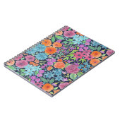 Carnet Motif d'aquarelle florale (Côté gauche)