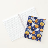 Carnet Motif d'aquarelle Halloween (Intérieur)