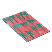 Carnet Motif d'aquarelle Palm Tree (Côté Droit)