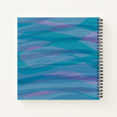 Carnet Motif d'aquarelle Whimsical personnalisé (Dos)