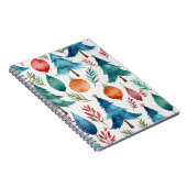 Carnet Motif d'arbre de Noël (Côté Droit)