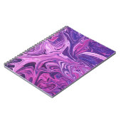 Carnet Motif d'art Galaxy (Côté gauche)