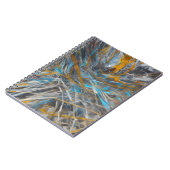 Carnet motif d'art moderne Abstrait (Côté gauche)