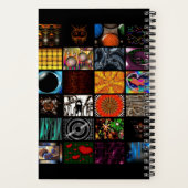 Carnet Motif d'arts pop décoratifs (Verso)