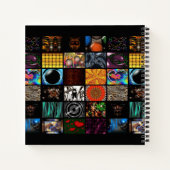 Carnet Motif d'arts pop décoratifs (Dos)