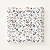 Carnet Motif de bactéries et de virus (Dos)