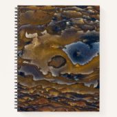 Carnet Motif De Balayage Sur La dalle De Jasper (Devant)