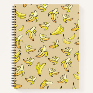 Carnet Motif de banane