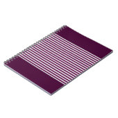 Carnet Motif de bande | Coloré moderne (Côté gauche)