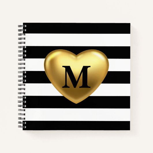 Carnet Motif de bandes (Devant)