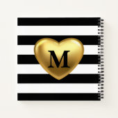 Carnet Motif de bandes (Dos)