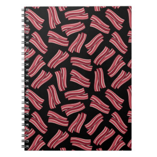 Carnet Motif de bandes de lard