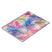 Carnet Motif de basculement Feuilles d'aquarelle Abstrait (Côté gauche)