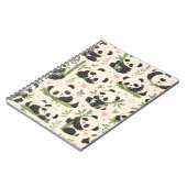 Carnet Motif de bébé panda mignon | (Côté gauche)