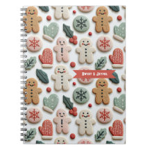 Motif de biscuits de Noël mignon