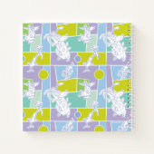 Carnet Motif de bloc couleur vache et poulet (Dos)