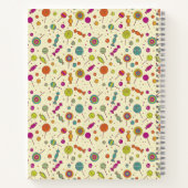 Carnet Motif de bonbons (Dos)