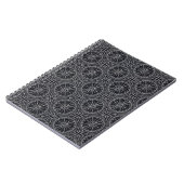Carnet Motif de boussole de rose de vent (Côté gauche)