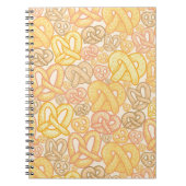 Carnet Motif de bretzel (Devant)