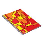 Carnet Motif de briques Abstrait (Côté Droit)