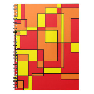 Carnet Motif de briques Abstrait