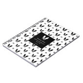 Carnet Motif de bulldog français (Côté gauche)