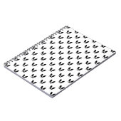 Carnet Motif de bulldog français (Côté gauche)