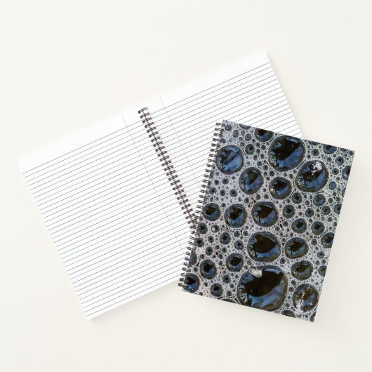 Carnet Motif de bulle anstract (Intérieur)
