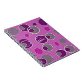 Carnet Motif de bulle rétro (Côté Droit)