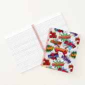 Carnet Motif de bulle Superhero (Intérieur)