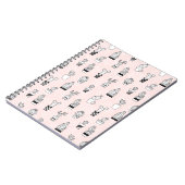 Carnet Motif de Cactus à main fine (Côté gauche)
