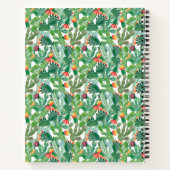 Carnet Motif de cactus aquarelle (Dos)