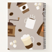 Carnet Motif de café (Dos)