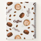 Carnet Motif de café (Dos)