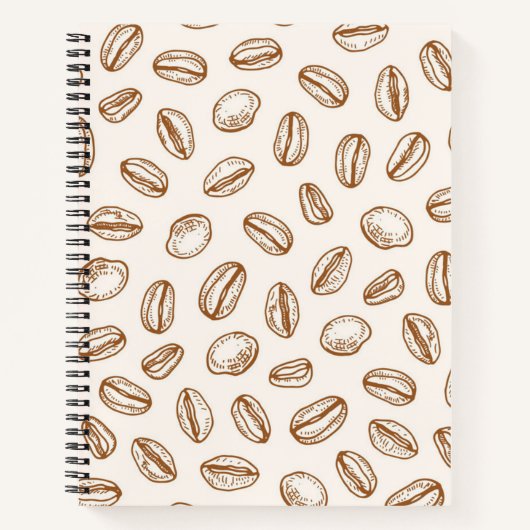 Carnet Motif de café (Devant)