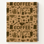 Carnet Motif de café (Dos)