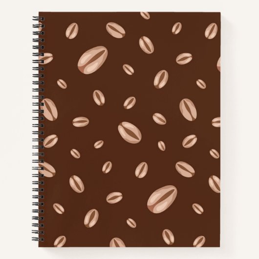 Carnet Motif de café (Devant)