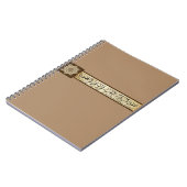 Carnet Motif de calligraphie arabe (Côté gauche)