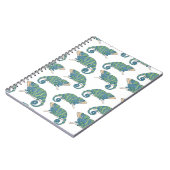 Carnet Motif de caméléon (Côté gauche)