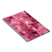 Carnet motif de camouflage Abstrait. (Côté Droit)