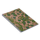 Carnet Motif de camouflage de fleur (Côté Droit)