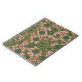 Carnet Motif de camouflage de fleur (Côté gauche)