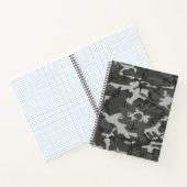 Carnet Motif de Camouflage gris, Motif militaire, Armée (Intérieur)