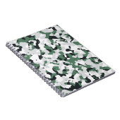 Carnet Motif de camouflage vert (Côté Droit)