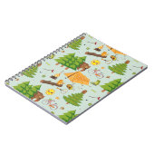 Carnet Motif de camping (Côté gauche)