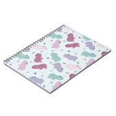 Carnet motif de capybara (Côté gauche)