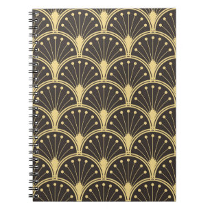 Carnet motif de carrelage géométrique moderne vintage. li