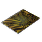 Carnet Motif de carte d'ordinateur (Côté gauche)