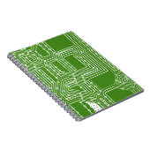 Carnet Motif de carte informatique (Côté Droit)