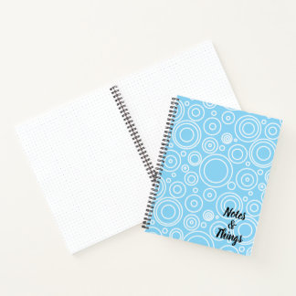Carnet Motif de cercle amusant